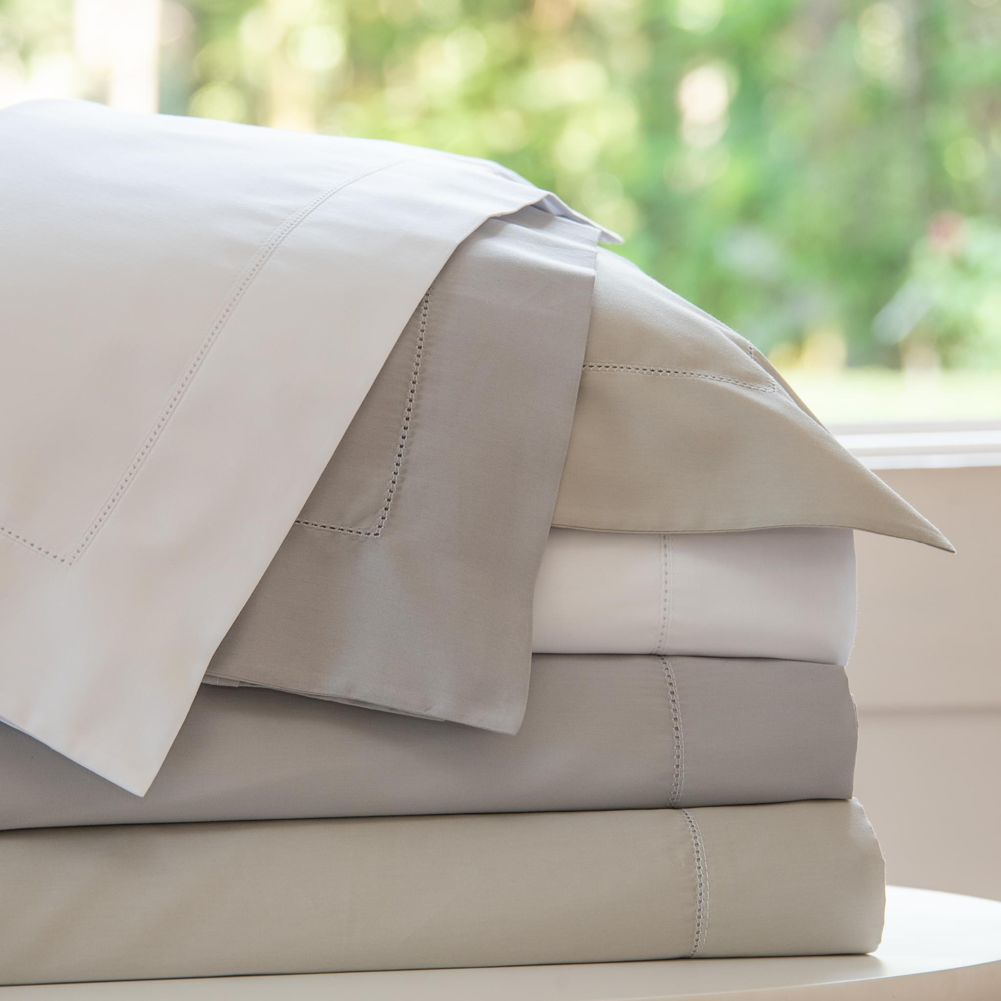 Jogo de Lençol Ponto Ajour - Imagem 1