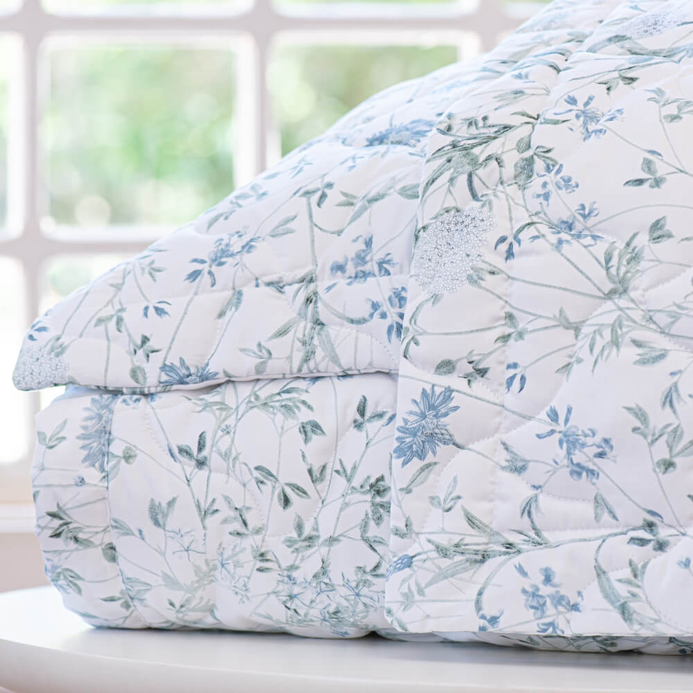 Colcha matelassê cetim 300 fios Barcelona estampada - Imagem 1