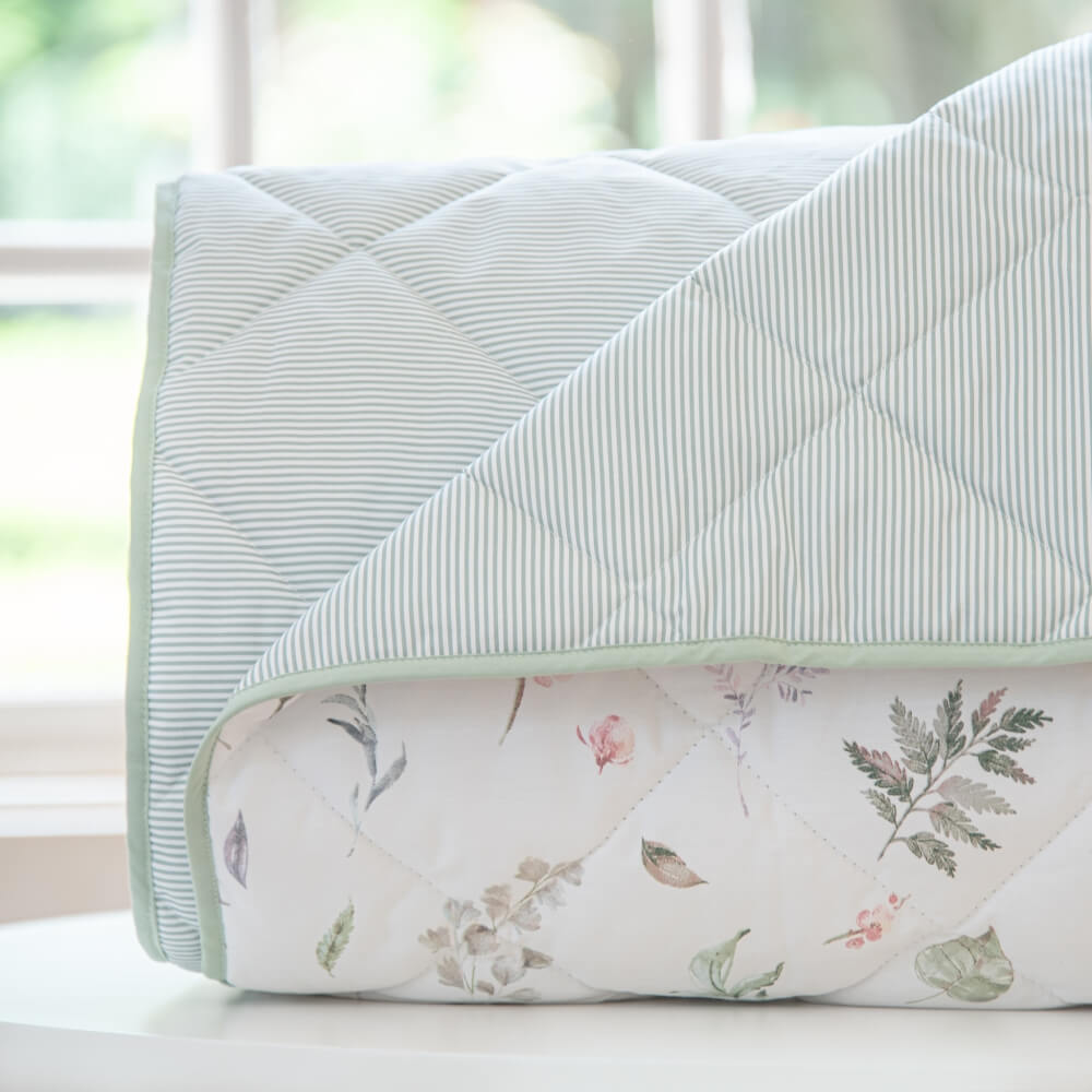 Colcha matelassê percal 200 fios Brisa estampada - Imagem 2