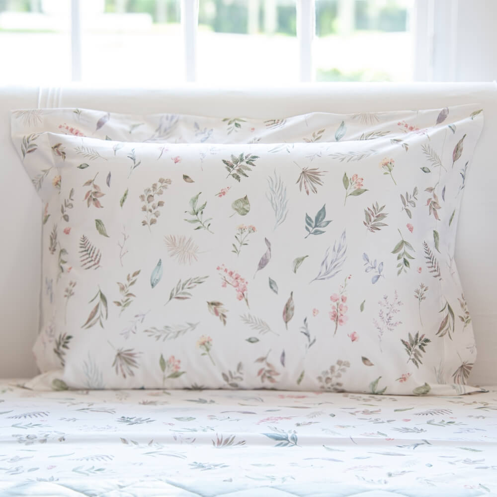 Fronha avulsa percal 200 fios Brisa estampada - Imagem 2